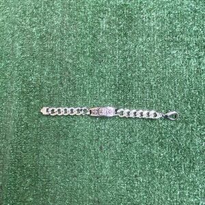 Gothic punk cross bracelet